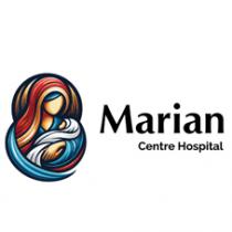 MARIAN CENTRE HOSPITAL WITH AN ARTISTIC WORK OF MOTHER AND KID