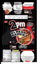 2PM KOREAN RAMEN as per color combination