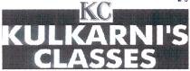 KC KULKARNI'S CLASSES