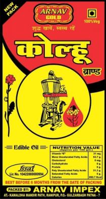 ARNAV GOLD KOLHU BRAND )
