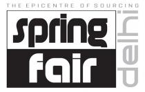 THE EPICCENTRE OF SOURCING SPRING FAIR DELHI
