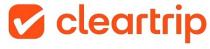 cleartrip with tick design logo and