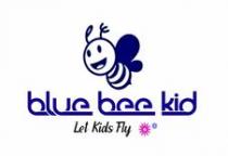 The blue bee kid Let Kids Fly