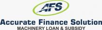 ACCURATE FINANCE SOLUTION MACHINERY LOAN & SUBSIDY