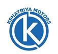 K KSHATRIYA MOTORS of K written in stylized manner
