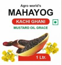 AGRO WORLD'S MAHAYOG KACHI GHANI MUSTARD OIL GRACE