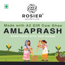 ROSIER NATURE'S LOVE Ã¢ÂÂ made with A2 Gir Cow Ghee - AMLAPRASH - Sweetened with Desi Khand