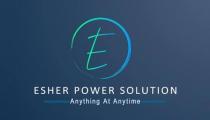ESHER POWER SOLUTION;Anything At Anytime of E