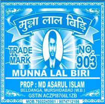 MUNNA LAL BIRI NO.903