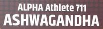 ALPHA Athlete 711 ASHWAGANDHA