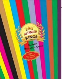 ALTAMISH KINGS MEHANDI CONE