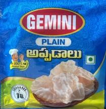 GEMINI PLAIN APPADALU