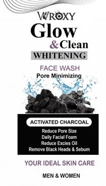 WROXY GLOW & CLEAN WHITENING FACE WASH