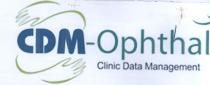 CDM-OPTHAL CLINIC DATA MANAGEMENT