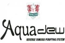 AQUADEW REVERSE OSMOSIS PURIFYING SYSTEM