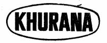 KHURANA