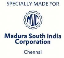MSIC Madura South India Corporation