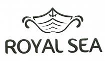 IL MARCHIO LOGOTIPO ROYAL SEA è COSTITUITO DA UN LETTERING IN MAIUSCOLO SU UN UNICA RIGA, SOVRASTATO DAL DISEGNO DI UNA MARCHIO LOGOTIPO ROYAL SEA è COSTITUITO DA UN LETTERING IN MAIUSCOLO SU UN UNICA RIGA, SOVRASTATO DAL DISEGNO DI UNA PRUA DI UNA BARCA IN PRIMO PIANO, CON PICCOLA ANCORA AGGANCIATA. LA PRUA SOLCA UN ONDA SIMMETRICA COSTITUITA DA DUE GLIFI CURVI A SIMULARE LE ONDE DEL MARE IL MARCHIO LOGOTIPO ROYAL SEA è COSTITUITO DA UN LETTERING IN MAIUSCOLO SU UN UNICA RIGA, SOVRASTATO DAL DISEGNO DI UNA