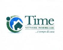 TIME NETWORK IMMOBILIARE...E TEMPO DI CASA - Raffigurata una casa di colore verde, il tutto racchiuso da un disegno circolare TIME NETWORK IMMOBILIARE...E TEMPO DI CASA - Raffigurata una casa di colore verde, tutto racchiuso da un disegno circolare con al centro una figura rotondeggiante, simboleggiante nel complesso una figura umana stilizzata, protesa in un abbraccio. La scritta: TIME NETWORK IMMOBILIARE----è tempo di casa TIME NETWORK IMMOBILIARE...E TEMPO DI CASA - Raffigurata una casa di colore verde, il tutto racchiuso da un disegno circolare