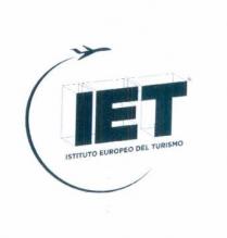 IET ISTITUTO EUROPEO DEL TURISMO Il logo IET si compone di una parte testuale e una parte grafica e simbolica. La parte IET ISTITUTO EUROPEO DEL TURISMO logo IET si compone di una parte testuale e una parte grafica e simbolica. La parte testuale è caratterizzata da tre lettere dell alfabeto, I E T, in formato 3D, che rappresentano le iniziali dell ente formatore, ovvero Istituto Europeo del Turismo, esplicitato subito sotto. Il font utilizzato è il Gotham Bold. La parte grafica è rappresentata da un aereo che percorre una traiettoria circolare attorno alle tre lettere racchiudendole, lasciando una scia che abbraccia il tutto rendendolo uniforme ed omogeneo. IET ISTITUTO EUROPEO DEL TURISMO Il logo IET si compone di una parte testuale e una parte grafica e simbolica.La parte