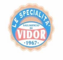 LE SPECIALITA SALUMIFICIO DI VIDOR - 1967