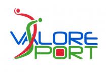 marchio è composto dalla parola VALORE, in colore blu, sovrapposta alla parola SPORT in colore verde, allineate a destra, in marchio è composto dalla parola VALORE, in colore blu, sovrapposta alla parola SPORT in colore verde, allineate a destra, in stampatello maiuscolo. Lo spazio circoscritto dalla lettera O della parola SPORT è colorato di rosso e la lettera S è alta il triplo delle altre lettere, è stilizzata quale tratto sinuoso terminante nella parte superiore con un pallino simulante una testa; a questa forma si interseca una linea a forma di C rovesciata di colore rosso, terminante nella parte superiore con pallino rosso: questi due tratti stilizzati nell insieme evocano la sagoma di un atleta che lancia un disco. Il marchio è composto dalla parola VALORE, in colore blu, sovrapposta alla parola SPORT incolore verde, allineate a destra, in