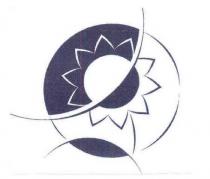 marchio rappresenta un girasole stilizzato. Il fiore stilizzato è racchiuso in un cerchio, coperto al negativo, sul lato destro marchio rappresenta un girasole stilizzato. Il fiore stilizzato è racchiuso in un cerchio, coperto al negativo, sul lato destro da una mezza luna grande in alto e da una mezza luna piccola in basso, a simulare le palpebre di un occhio. Il marchio rappresenta un girasole stilizzato. Il fiore stilizzato è racchiuso in un cerchio, coperto al negativo, sul lato destro