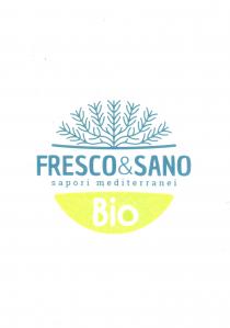 FRESCO SANO BIO . IL MARCHIO E COSTITUITO DALLA SCRITTA FRESCO SANO BIO POSTA AL CENTRO DI UNA FRESCO SANO BIO . MARCHIO E COSTITUITO DALLA SCRITTA FRESCO SANO BIO POSTA AL CENTRO DI UNA COMPOSIZIONE CHE NELL INSIEME REALIZZA LA FORMA DI UN CERCHIO . NELLA PARTE SUPERIORE E RIPORTATO IL DISEGNO IN FORMA STILIZZATA DI UNA PIANTA DI ROSMARINO. NELLA PARTE INFERIORE TROVIAMO LA SCRITTA BO SU UN FONDO VERDE CHIARO CHE RIPORTA SULLO SFONDO DELLE LINEE CHE SIMBOLEGGIANO DELLE RADICI. FRESCO SANO BIO . IL MARCHIO E COSTITUITO DALLA SCRITTA FRESCO SANO BIO POSTA AL CENTRO DI UNA