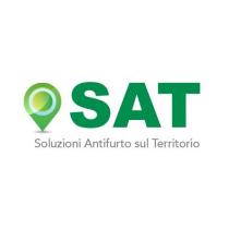 SAT e figura a colori. Il marchio è costituito dalla dicitura SAT SOLUZIONI ANTIFURTO SUL TERRITORIO, posta su due righe,in SAT e figura a colori. marchio è costituito dalla dicitura SAT SOLUZIONI ANTIFURTO SUL TERRITORIO, posta su due righe,in grafia particolare, con elementi figurativi di fantasia, nei colori verde scuro,verde chiaro, grigio, giallo e azzurro chiaro. SAT e figura a colori. Il marchio è costituito dalla dicitura SAT SOLUZIONI ANTIFURTO SUL TERRITORIO, posta su due righe,in