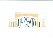 MERCATO RITROVATO. Il marchio è costituito dalla dicitura MERCATO RITROVATO in stile art decò in colore verde. Le seguenti lettere M MERCATO RITROVATO. marchio è costituito dalla dicitura MERCATO RITROVATO in stile art decò in colore verde. Le seguenti lettere M e I, E e T, V e A sono fuse tra loro; le desinenze dei termini ATO sono scritte una sola volta. La scritta è inserita all interno di un arco giallo raffigurante l ingresso di Piazzetta Pasolini di Bologna, già macello comunale. MERCATO RITROVATO.Il marchio è costituito dalla dicitura MERCATO RITROVATO in stile art decò in colore verde. Le seguenti lettere M