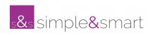 SIMPLE SMART Il marchio è composto dalla scritta SIMPLE SMART realizzata con font Raleway. Le parole simple e smart SIMPLE SMART marchio è composto dalla scritta SIMPLE SMART realizzata con font Raleway. Le parole simple e smart sono in colore grigio scuro, mentre è di colore fuxia. A sinistra della scritta si trova un quadrato fuxia che riporta al suo interno la sigla s s in colore bianco. SIMPLE SMARTIl marchio è composto dalla scritta SIMPLE SMART realizzata con font Raleway. Le parole simple e smart