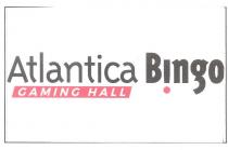 logotipo è formato dalla scritta ATLANTICA BINGO di colore nero e dalla scritta GAMING HALL di colore bianco su logotipo è formato dalla scritta ATLANTICA BINGO di colore nero e dalla scritta GAMING HALL di colore bianco su fondo rosso, racchiusa in un rettangolo avente i lati corti inclinati di 15 . Normalmente i font della scritta ATLANTICA BINGO sono Triplex Light per la scritta ATLANTICA e Triplex Cond Black per la scritta BINGO. La scritta BINGO, nella versione in corsivo, presenta la lettera I capovolta con il puntino di colore rosso. In caso di utilizzo della scritta ATLANTICA BINGO nella versione maiuscola, può essere utilizzato il font Montserrat Extra Bold. Normalmente il font della scritta GAMING HALL è Montserrat Semi Bold inclinato di 15 ma a seconda dell utilizzo può essere azzerata l inclinazione dei caratteri. Le due scritte ATLANTICA BINGO e GAMING HALL si presentano normalmente una sotto l altra con proporzioni differenti ma a seconda dell utilizzo del logo possono variare le disposizioni delle scritte e le proporzioni dei vari elementi, pur mantenendo inalterate le caratteristiche principali del logo. Il logotipo è formato dalla scritta ATLANTICA BINGO di colore nero e dalla scritta GAMING HALL di colore bianco su