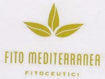 marchio si compone di un disegno-simbolo raffigurante tre foglie disposte a corona in modo simmetrico, dalla scritta Fito Mediterranea marchio si compone di un disegno-simbolo raffigurante tre foglie disposte a corona in modo simmetrico, dalla scritta Fito Mediterranea scritta con il font Blanch Condensed maiuscolo ritoccata hoc e dai play-off fitoceutici scritto in maiuscoletto con il font Copperplate Regular, Il marchio si compone di un disegno-simbolo raffigurante tre foglie disposte a corona in modo simmetrico, dalla scritta Fito Mediterranea