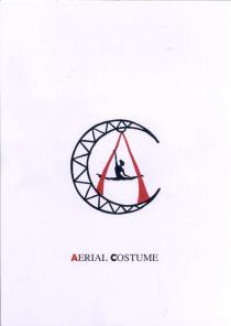 marchio è costituito dalle lettere AC e dalla scritta AERIAL COSTUME . La A è costituita da un artista circense in marchio è costituito dalle lettere AC e dalla scritta AERIAL COSTUME . La A è costituita da un artista circense in colore nero che esegue una spaccata all interno dei tessuti aerei di colore rosso, mentre la C è costituita da una luna aerea, attrezzo specificatamente utilizzato nella disciplina circense in colore nero. Al di sotto del logo, si trovano le parole AERIAL con lettera iniziale A grassettata di colore rosso e le altre nere e COSTUME in colore nero e con lettera C grassettata . Il tutto su sfondo bianco. Il marchio è costituito dalle lettere AC e dalla scritta AERIAL COSTUME . La A è costituita da un artista circense in