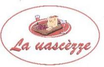 La uascèzze - Ovale contenente la denominazione La uascèzze e una rappresentazione di un tagliere con formaggio, salame e due La uascèzze - Ovale contenente la denominazione La uascèzze e una rappresentazione di un tagliere con formaggio, salame e due calici di vino rosso. La uascèzze - Ovale contenente la denominazione La uascèzze e una rappresentazione di un tagliere con formaggio, salame e due