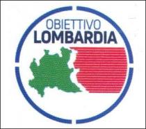 MARCHIO FIGURATIVO DI OBIETTIVO LOMBARDIA Marchio figurativo composto di un cerchio con sfondo di colore bianco, bordato da una spessa linea MARCHIO FIGURATIVO DI OBIETTIVO LOMBARDIA Marchio figurativo composto di un cerchio con sfondo di colore bianco, bordato da una spessa linea azzurra, divisa in quattro uguali segmenti di cerchio, separati da piccoli spazi bianchi posti simmetricamente in alto, in basso, a destra e a sinistra del cerchio. Nella parte superiore del medesimo, in lettere maiuscole, le parole OBIETTIVO, di colore azzurro, e LOMBARDIA, di colore blu scuro, in grassetto; le due parole sono sovrapposte l una all altra ed allineate al centro, di guisa che la lettera iniziale O di OBIETTIVO sia collocata sopra la lettera O di LOMBARDIA e la lettera finale O di OBIETTIVO sia collocata sopra la lettera D di LOMBARDIA . Nella fascia mediana del cerchio, nella porzione a sinistra, la silhouette del territorio della Regione Lombardia, in colore verde, ampiamente ombreggiata di bianco nel lato destro, da cui si diparte, verso la spessa linea azzurra di bordura del cerchio a destra, una composizione di diciannove bande orizzontali di colore rosso, separate da linee orizzontali del colore bianco del fondo, separata dalla bordura azzurra da una parallela linea bianca. MARCHIO FIGURATIVO DI OBIETTIVO LOMBARDIA Marchio figurativo composto di un cerchio con sfondo di colore bianco, bordato da una spessa linea