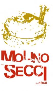 IL LOGO MOLINO SECCI FIGURA UN ANTICA MOLA SARDA STILIZZATA COLOR ORO. LA DICITURA MOLINO SECCI E SCRITTA IN COLOR LOGO MOLINO SECCI FIGURA UN ANTICA MOLA SARDA STILIZZATA COLOR ORO. LA DICITURA MOLINO SECCI E SCRITTA IN COLOR BODEAUX IN CARATTERE MAIUSCOLO NELLA PARTE INFERIORE DELLA STILIZZAZIONE DELLA MOLA SARDA. LA DICITURA DAL 1948 E SCRITTA COLOR BORDEAUX IN MINUSCOLO NELLA PARTE INFERIORE DESTRA DELLA SCRITTA MOLINO SECCI IL LOGO MOLINO SECCI FIGURA UN ANTICA MOLA SARDA STILIZZATA COLOR ORO. LA DICITURA MOLINO SECCI E SCRITTA IN COLOR