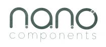 IL MARCHIO E COMPOSTO DA DUE PAROLE ED E COSI DENOMINATO: NANO COMPONENTS. LA PAROLA NANO E SCRITTA CON CARATTERI MARCHIO E COMPOSTO DA DUE PAROLE ED E COSI DENOMINATO: NANO COMPONENTS. LA PAROLA NANO E SCRITTA CON CARATTERI DI FANTASIA E SI ESTENDE PER TUTTA LA LUNGHEZZA DEL LOGO. OGNI SINGOLA LETTERA DELLA PAROLA NANO TERMINA CON UN TONDINO CHE RESTA ALL INTERNO DELLA LETTERA STESSA. SOTTO ALLA NANO C E LA PAROLA COMPONENTS, SCRITTA CON CARATTERE SOTTILE. IL MARCHIO E COMPOSTO DA DUE PAROLE ED E COSI DENOMINATO: NANO COMPONENTS. LA PAROLA NANO E SCRITTA CON CARATTERI