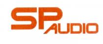 SP AUDIO. Il marchio è costituito dalle lettere S e P, affiancate, in carattere maiuscolo e font True Type Strutture, SP AUDIO. marchio è costituito dalle lettere S e P, affiancate, in carattere maiuscolo e font True Type Strutture, il cui colore è arancio che corrisponde a HSB 22 06 95. Al di sotto della lettera P parte la scritta AUDIO in carattere maiuscolo, font True Type Strutture e di colore arancio corrispondente a HSB 22 06 95. SP AUDIO. Il marchio è costituito dalle lettere S e P, affiancate, in carattere maiuscolo e font True Type Strutture