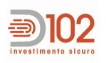 D102 INVESTIMENTO SICURO e parte figurativa