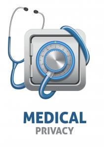 marchio Medicai Privacy è composto da una cassaforte quadrata avvolta da uno stetoscopio medicola cui parte terminale detta tamburo marchio Medicai Privacy è composto da una cassaforte quadrata avvolta da uno stetoscopio medico la cui parte terminale detta tamburo che, per somiglianza morfologica, sostisuisce la reale ghiera della chiusura a combinazione meccanica della cassaforte. Al centro del tamburo è inserito il logo del Caduceo simbolo della professione medica; sulla base della ghiera esterna sono rappresentati i numeri per l apertura a combinazione. Il tutto a significare che i dati sanitari sensibili, sono custoditi in maniera sicura come in una cassaforte. Il marchio Medicai Privacy è composto da una cassaforte quadrata avvolta da uno stetoscopio medicola cui parte terminale detta tamburo