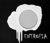 marchio consiste nella denominazione di fantasia ENTROPIA, riprodotta con una speciale grafia in carattere stampato maiuscolo pieno, e nella Il marchio consiste nella denominazione di fantasia ENTROPIA, riprodotta con una speciale grafia in carattere stampato maiuscolo pieno, e nella rappresentazione stilizzata di un uovo fritto su sfondo in negativo. Il suddetto uovo è raffigurato, in posizione centrale, all interno e nella parte superiore di una figura rettangolare. Il tuorlo dell uovo dai contorni ben definiti è sovrapposto alla parola ENTROPIA che è posizionata nella parte inferiore destra del rettangolo, mentre l albume presenta un bordo frastagliato che appare colare sul lato sinistro.