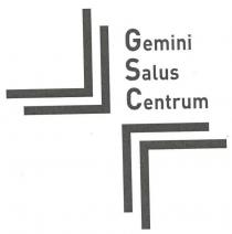 G.S.G GEMINI SALUS CENTRUM IL MARCHIO E COSTITUITO DALL ACRONIMO G.S.C. CHE STA PER GEMINI SALUS CENTRUM IL TUTTO ALL INTERNO DI G.S.G GEMINI SALUS CENTRUM MARCHIO E COSTITUITO DALL ACRONIMO G.S.C. CHE STA PER GEMINI SALUS CENTRUM IL TUTTO ALL INTERNO DI QUATTRO FRECCE, DUE OPPOSTE ALLE ALTRE A FORMARE UNA CROCE STILIZZATA. G.S.G GEMINI SALUS CENTRUM IL MARCHIO E COSTITUITO DALL ACRONIMO G.S.C. CHE STA PER GEMINI SALUS CENTRUM IL TUTTO ALL INTERNO DI