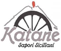KATANE - SAPORI SICILIANI IL MARCHIO, RAPPRESENTA UNA MEZZA RUOTA DI UN CARRO SICILIANO SOVRAPPOSTA ALL IMMAGINE STILIZZATA DEL VULCANO ETNA KATANE - SAPORI SICILIANI MARCHIO, RAPPRESENTA UNA MEZZA RUOTA DI UN CARRO SICILIANO SOVRAPPOSTA ALL IMMAGINE STILIZZATA DEL VULCANO ETNA CON SOTTOSTANTE LA SCRITTA KATANE -SAPORI SICILIANI KATANE - SAPORI SICILIANI IL MARCHIO, RAPPRESENTA UNA MEZZA RUOTA DI UN CARRO SICILIANO SOVRAPPOSTA ALL IMMAGINE STILIZZATA DEL VULCANO ETNA