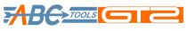 ABC TOOLS GT2: il marchio consiste nella dicitura di fantasia ABC TOOLS GT2. Le lettere ABC sono attraversate dalla figura ABC TOOLS GT2: marchio consiste nella dicitura di fantasia ABC TOOLS GT2. Le lettere ABC sono attraversate dalla figura di una freccia stilizzata ABC TOOLS GT2: il marchio consiste nella dicitura di fantasia ABC TOOLS GT2. Le lettere ABC sono attraversate dalla figura