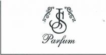 JS Parfum, trattasi di marchio figurativo che consiste in due arabeschi posti obliquamente ai lati superiori dello stesso marchio, al JS Parfum, trattasi di marchio figurativo che consiste in due arabeschi posti obliquamente ai lati superiori dello stesso marchio, al centro di esso vi è la scritta stilizzata della lettera J con sovrapposta ed intrecciata la lettera S ed infine sotto di esse vi è la scritta stilizzata Parfum con la P maiuscola. Infine marchio viene depositato in bianco e nero ma è possibile cambiare i colori e la loro combinazione. JS Parfum figurativo