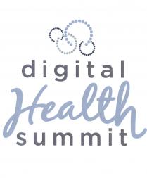 logo Digital Health Summit è composto da una parte superiore grafica rappresentata da 4 cerchi didimensioni diverse che si logo Digital Health Summit è composto da una parte superiore grafica rappresentata da 4 cerchi di dimensioni diverse che si intersecano fra di loro. I cerchi sono bianchi con contorni di 4 colori e con le linee puntiformi La parte inferiore è invece prettamente denominativa . digital e summit sono in ghotam medium grigio mentre healthsummit è in blackjack prò di colore celeste Digital Health Summit figurativo