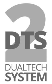 2 DTS DUALTECH SYSTEM scritta