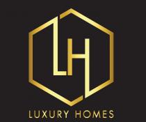 LH LUXURY HOMES - IL MARCHIO D IMPRESA, DI TIPO FIGURATIVO, E COSTITUITO DA UN IMPRONTA RETTANGOLARE NERA, AL CUI INTERNO E LH LUXURY HOMES LH LUXURY HOMES figurativo