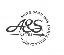 IL MARCHIO E COSTITUITO DALLA SCRITTA ARTI SARTI 1940 E DAL SEGUENTE PAY-OFF L ARTE DELLA CAMICIA IL PITTOGRAMMA DI MARCHIO E COSTITUITO DALLA SCRITTA ARTI SARTI 1940 E DAL SEGUENTE PAY-OFF L ARTE DELLA CAMICIA IL PITTOGRAMMA DI COLORE BLU E RAPPRESENTATO DA UN AGO IL MARCHIO E COSTITUITO DALLA SCRITTA ARTI SARTI 1940 E DAL SEGUENTE PAY-OFF L ARTE DELLA CAMICIA IL PITTOGRAMMA DI